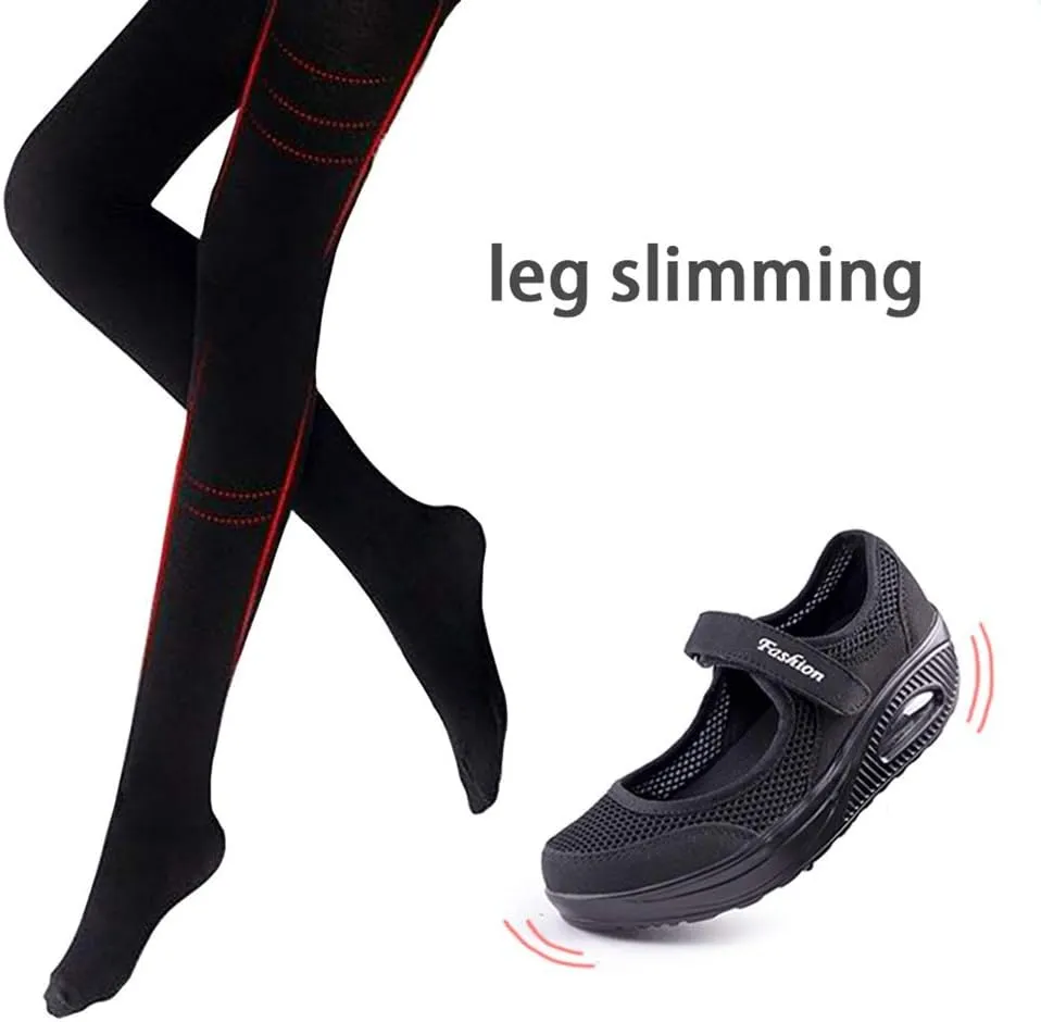 NEW Women's Working Nurse Shoes, Adjustable Breathable Diabetic Shoes, Wedges Walking Mary Jane Sneaker, Fitness Casual Nursing Orthotic Shoes for Arthritis, Diabetes, Heel Pain, Black, Sz 11, Retails $50