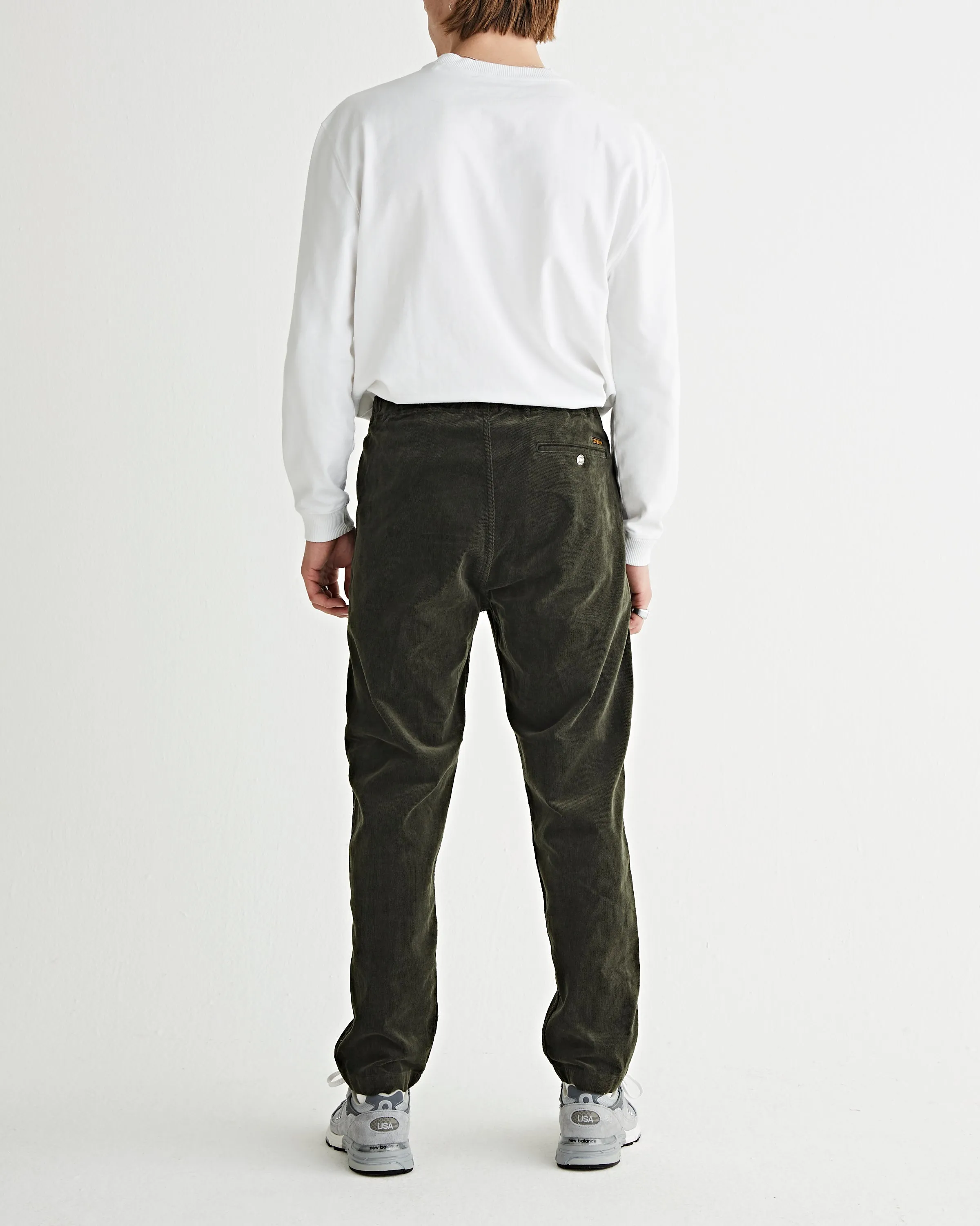 New Yorker Pants Army Green Corduroy