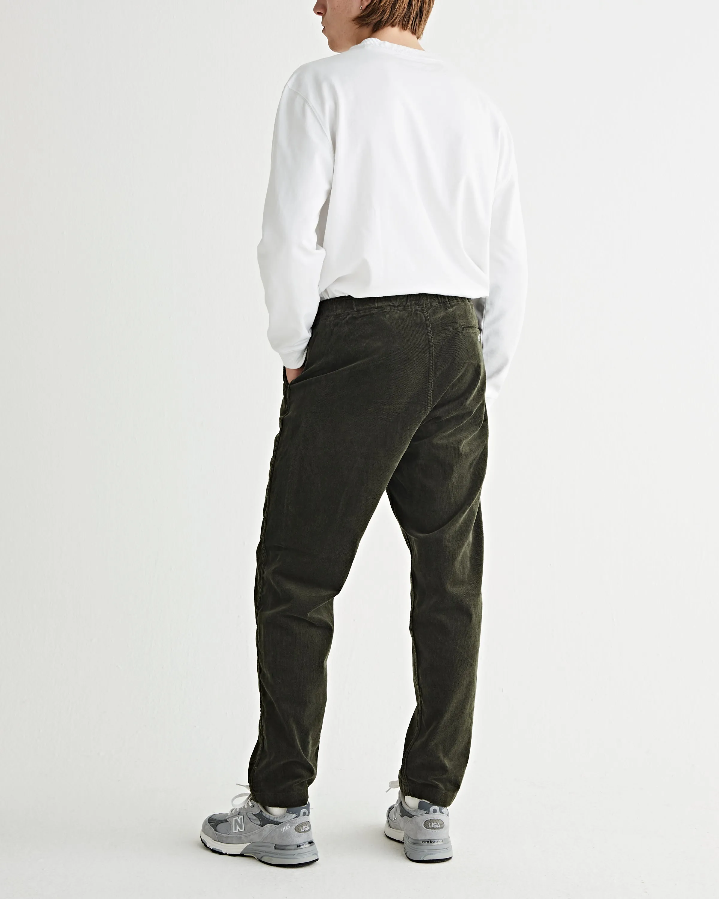 New Yorker Pants Army Green Corduroy