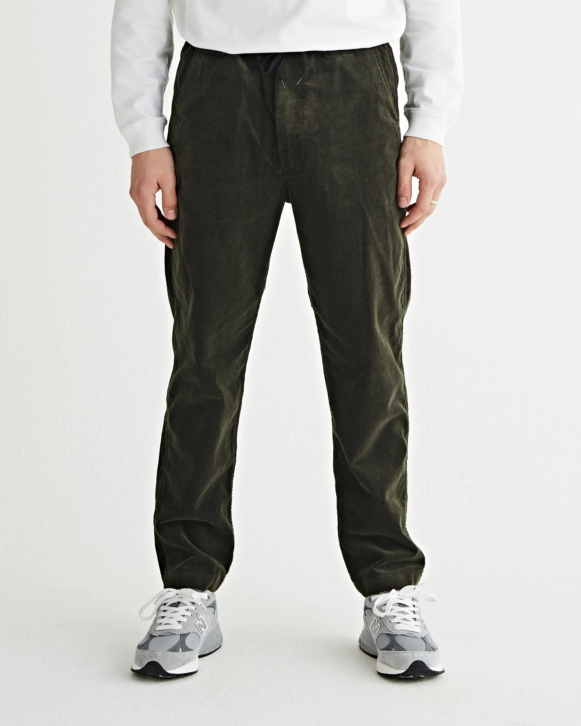 New Yorker Pants Army Green Corduroy