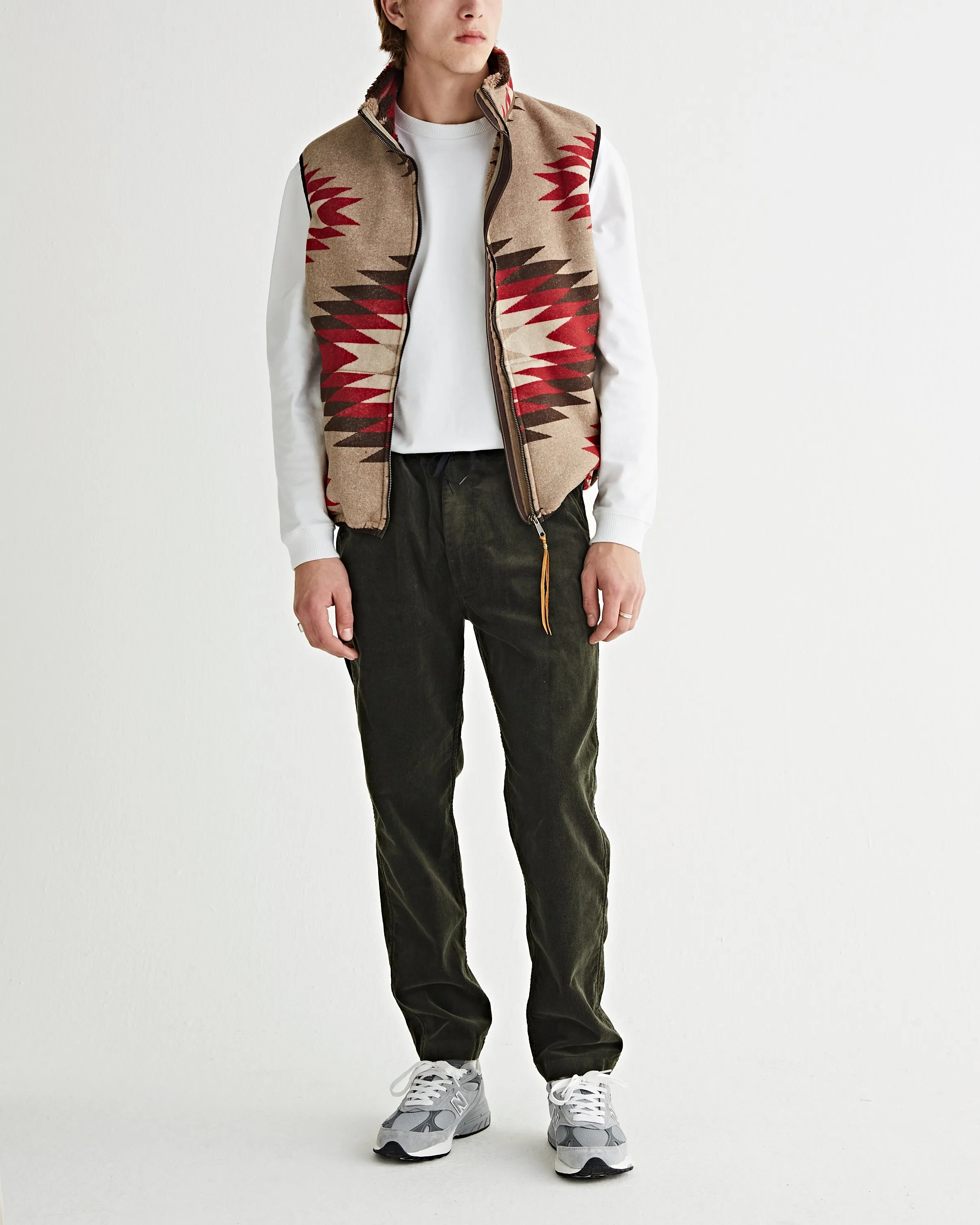 New Yorker Pants Army Green Corduroy