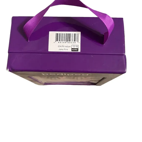 NIB Pedipeds Rare Pink Faces Toddler Shoes