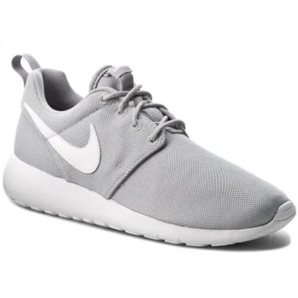 Nike Roshe One Low GS/Womens Running Shoes Grey White 599728-033 NEW Multi Sz