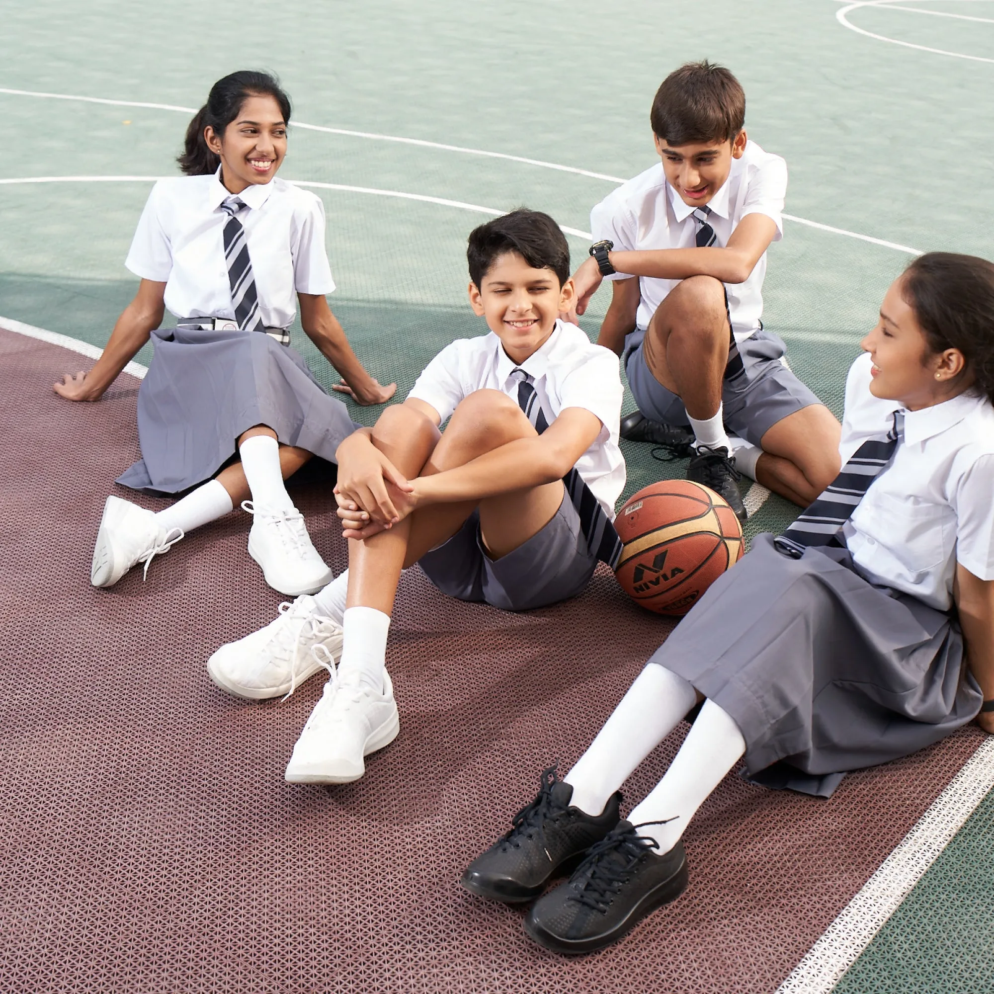 Nova Multiplay School Shoes (7C - 13C UK) - White