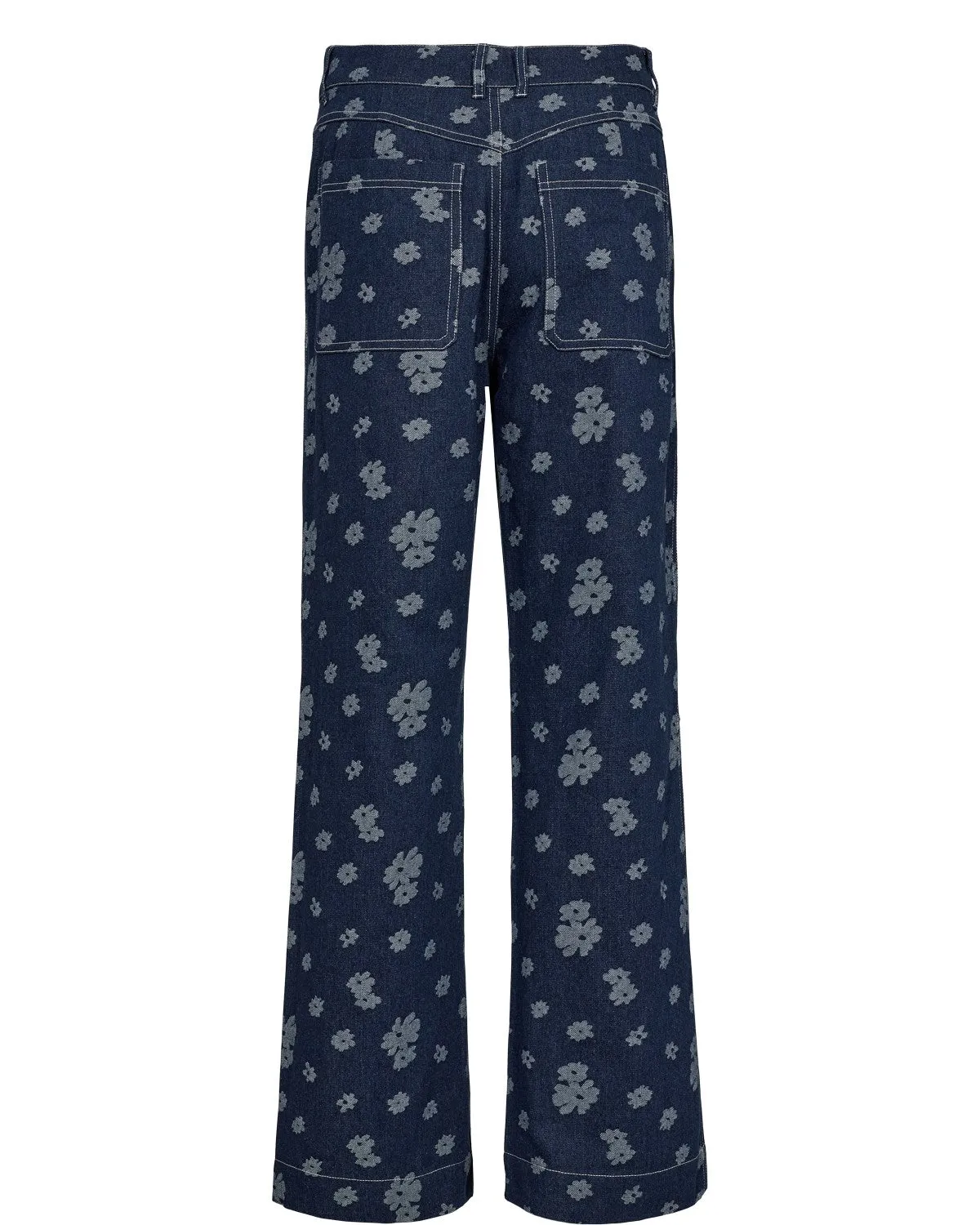 NUEZRA PANTS - Medium Blue Denim