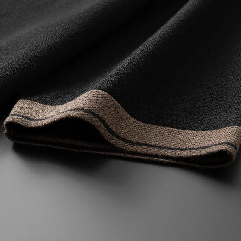 Obsidian Phoenix Luxury Wool Turtleneck Sweater