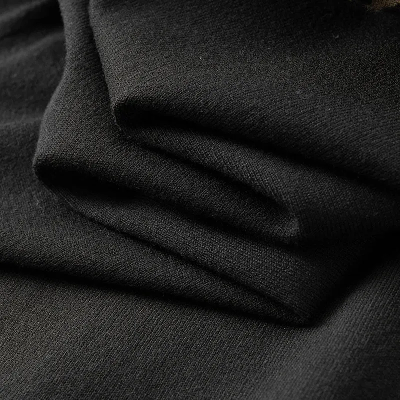 Obsidian Phoenix Luxury Wool Turtleneck Sweater