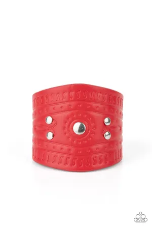 Orange County - Red - Paparazzi Accessories