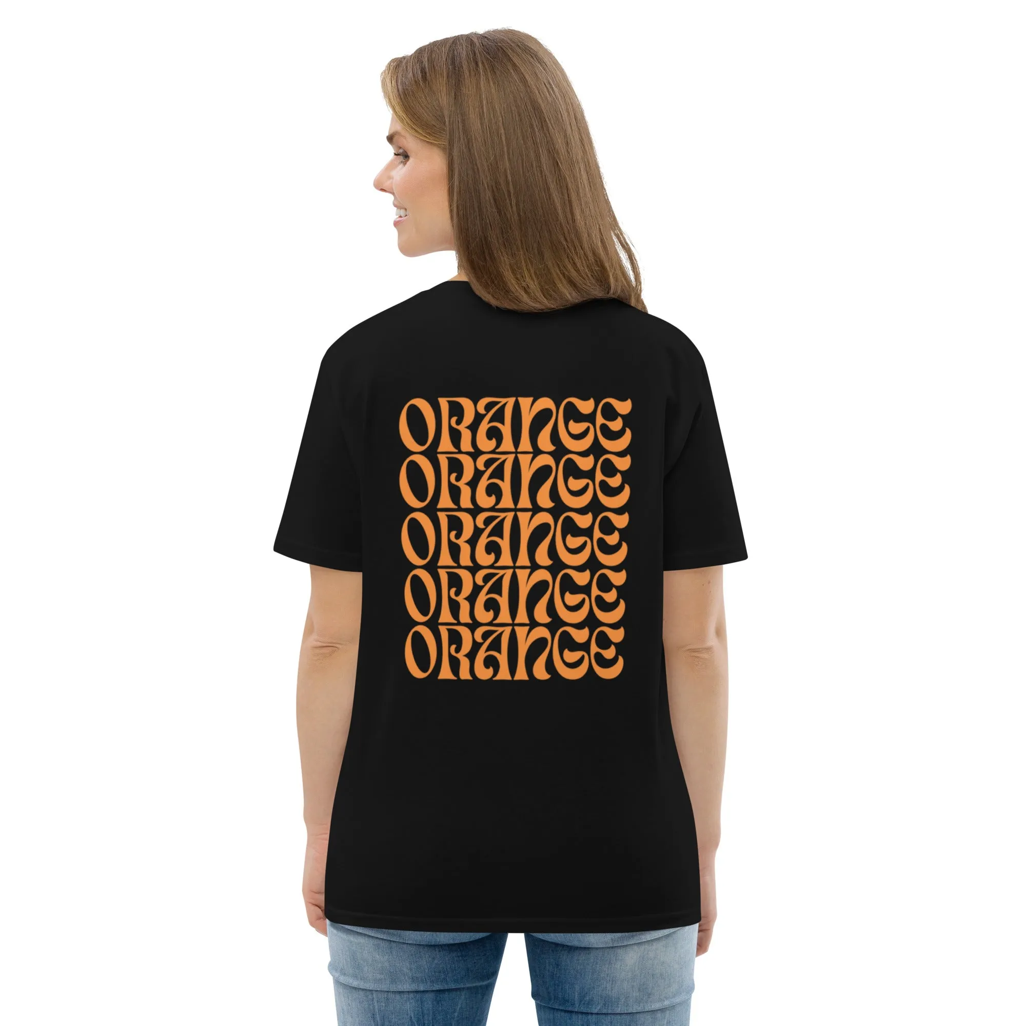 ORANGE, ORANGE- Unisex organic cotton t-shirt