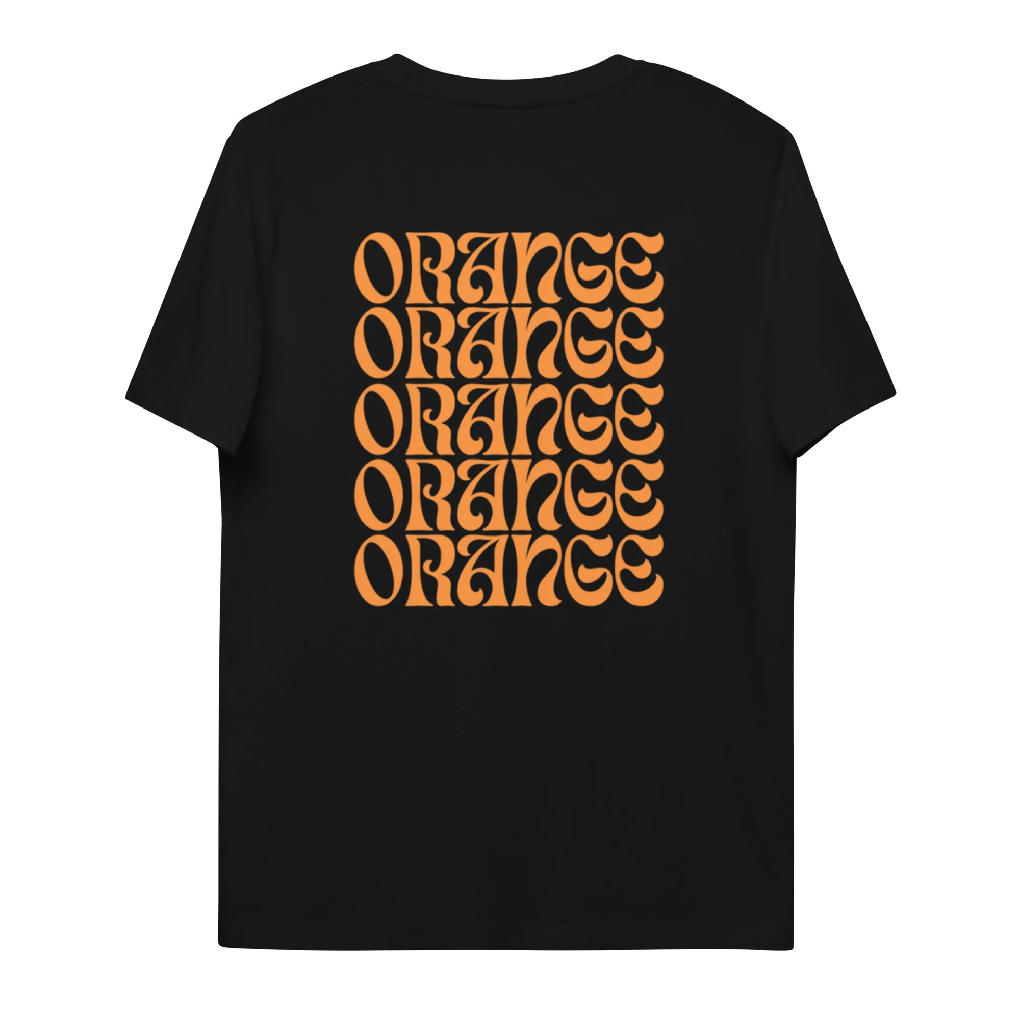 ORANGE, ORANGE- Unisex organic cotton t-shirt