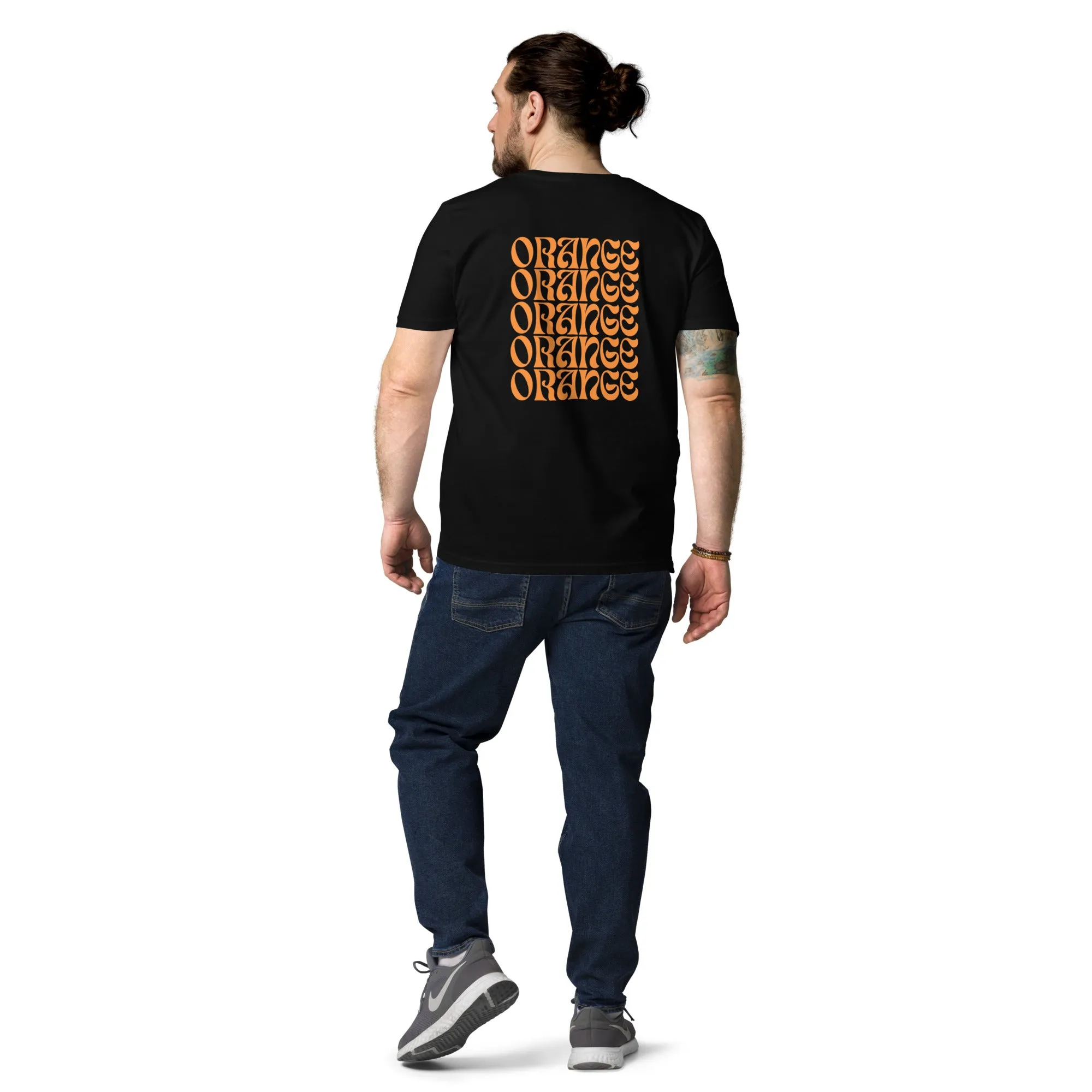 ORANGE, ORANGE- Unisex organic cotton t-shirt