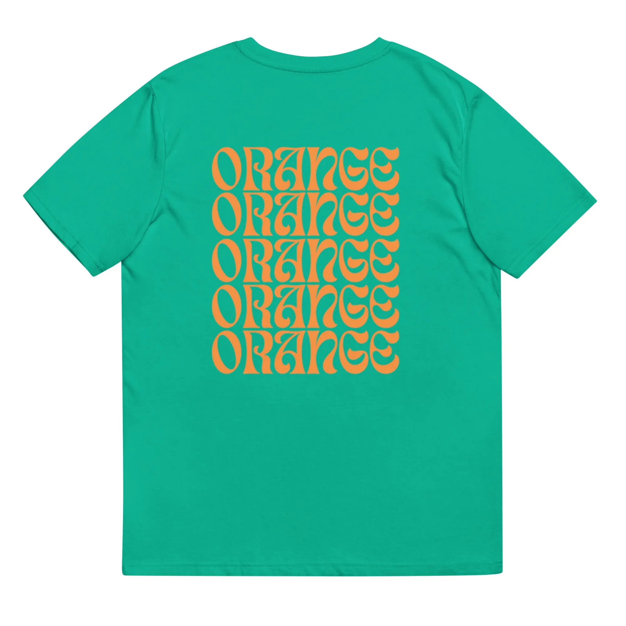 ORANGE, ORANGE- Unisex organic cotton t-shirt
