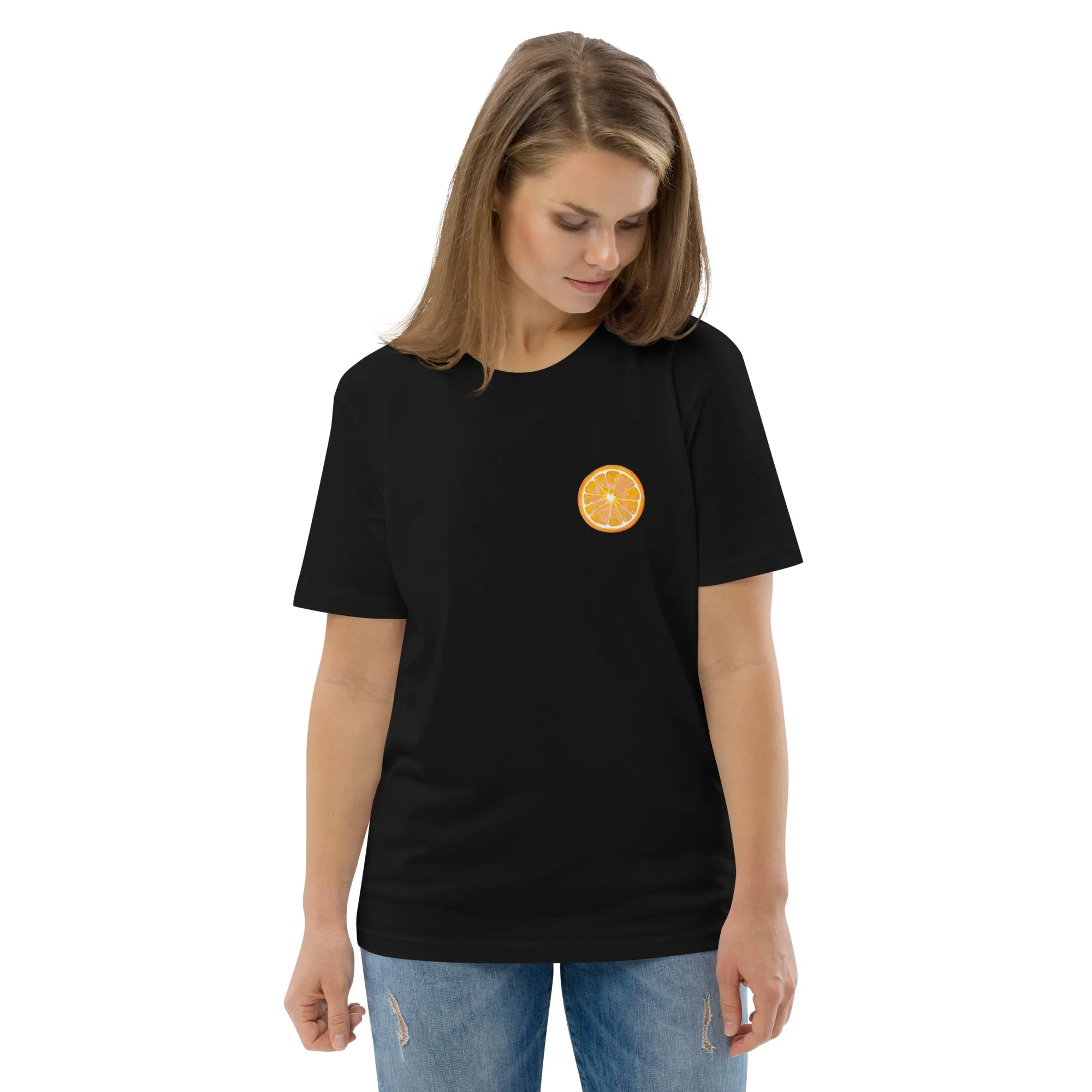 ORANGE, ORANGE- Unisex organic cotton t-shirt