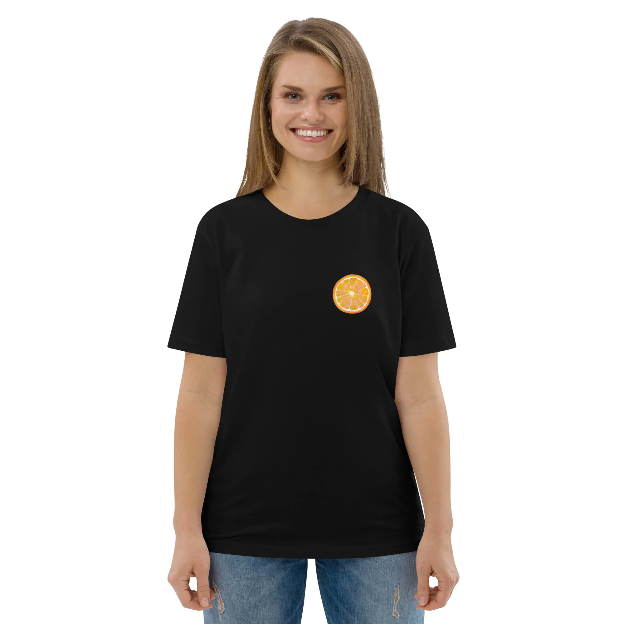 ORANGE, ORANGE- Unisex organic cotton t-shirt