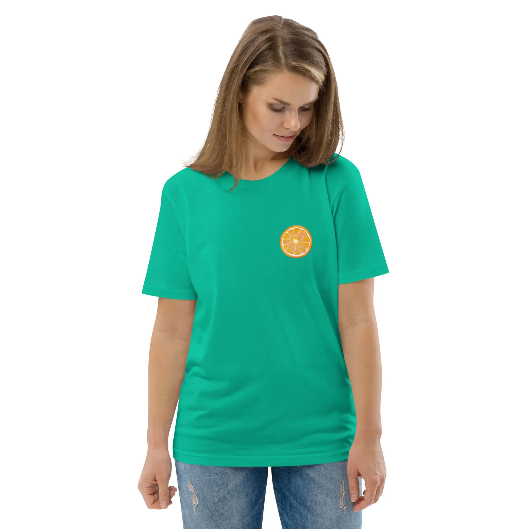 ORANGE, ORANGE- Unisex organic cotton t-shirt