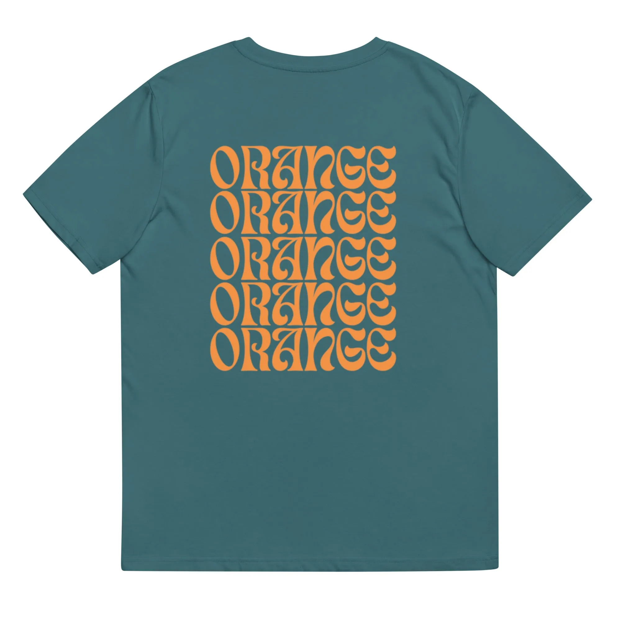 ORANGE, ORANGE- Unisex organic cotton t-shirt