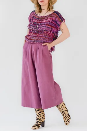 Orchid Corduroy Coulottes ~ 30W