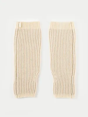 Organic Colour Two-Tone Cashmere Hand Warmers