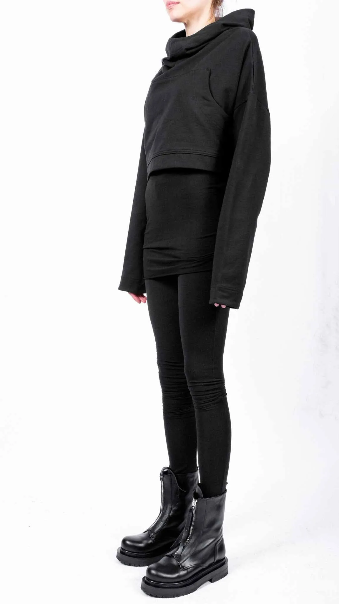 Organic Cotton Crop Hoodie