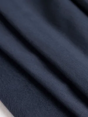 Organic Cotton Fleece - Navy
