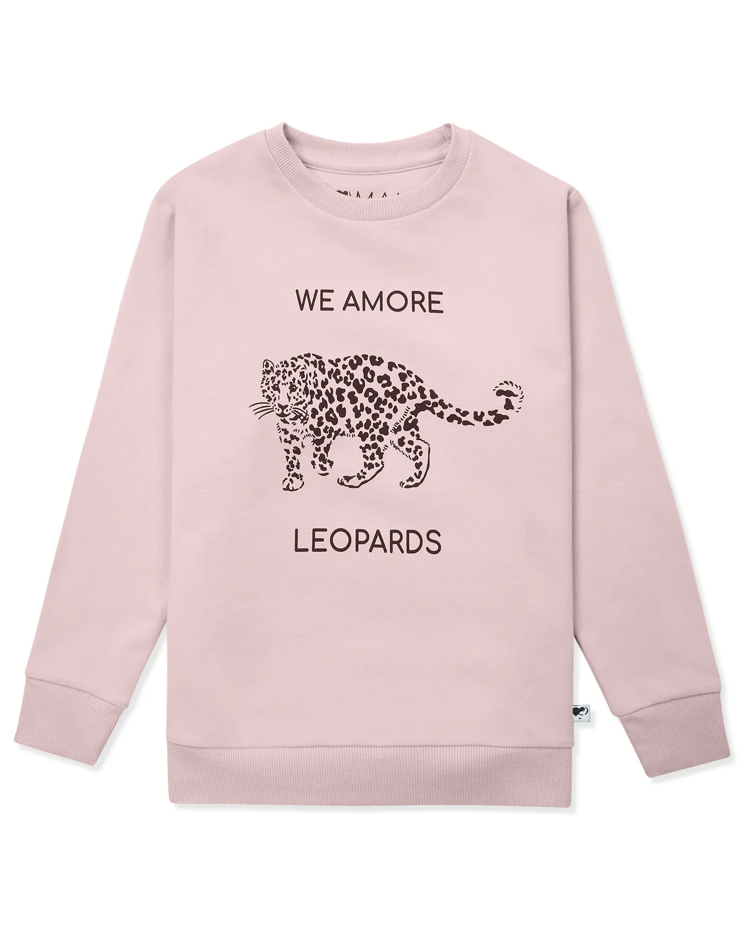 Organic Cotton Sweatshirt Amur Leopard
