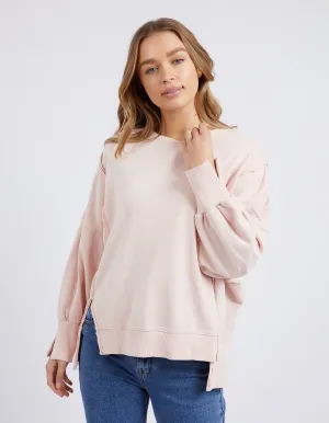 Oversized Crew - Peach Pink