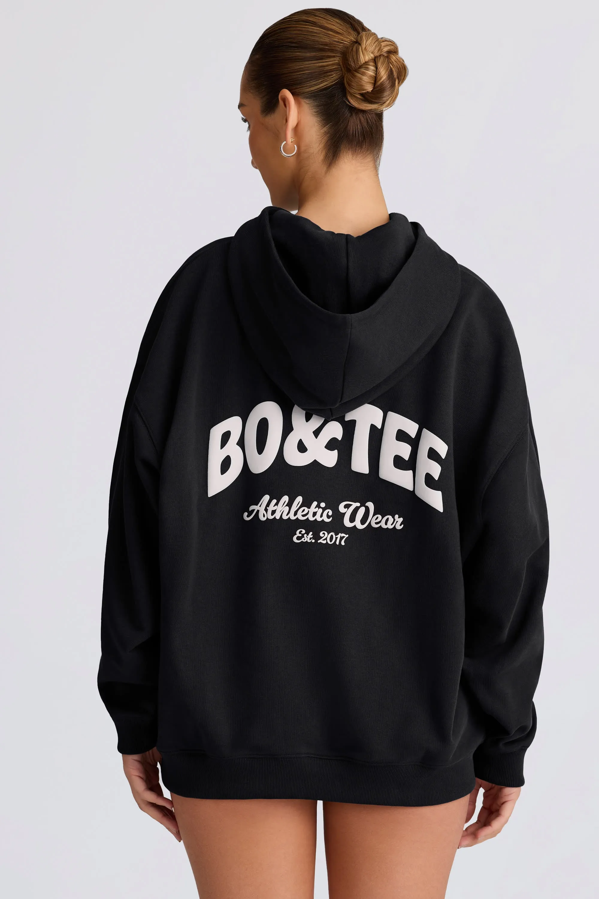 Oversized Hoodie in Black