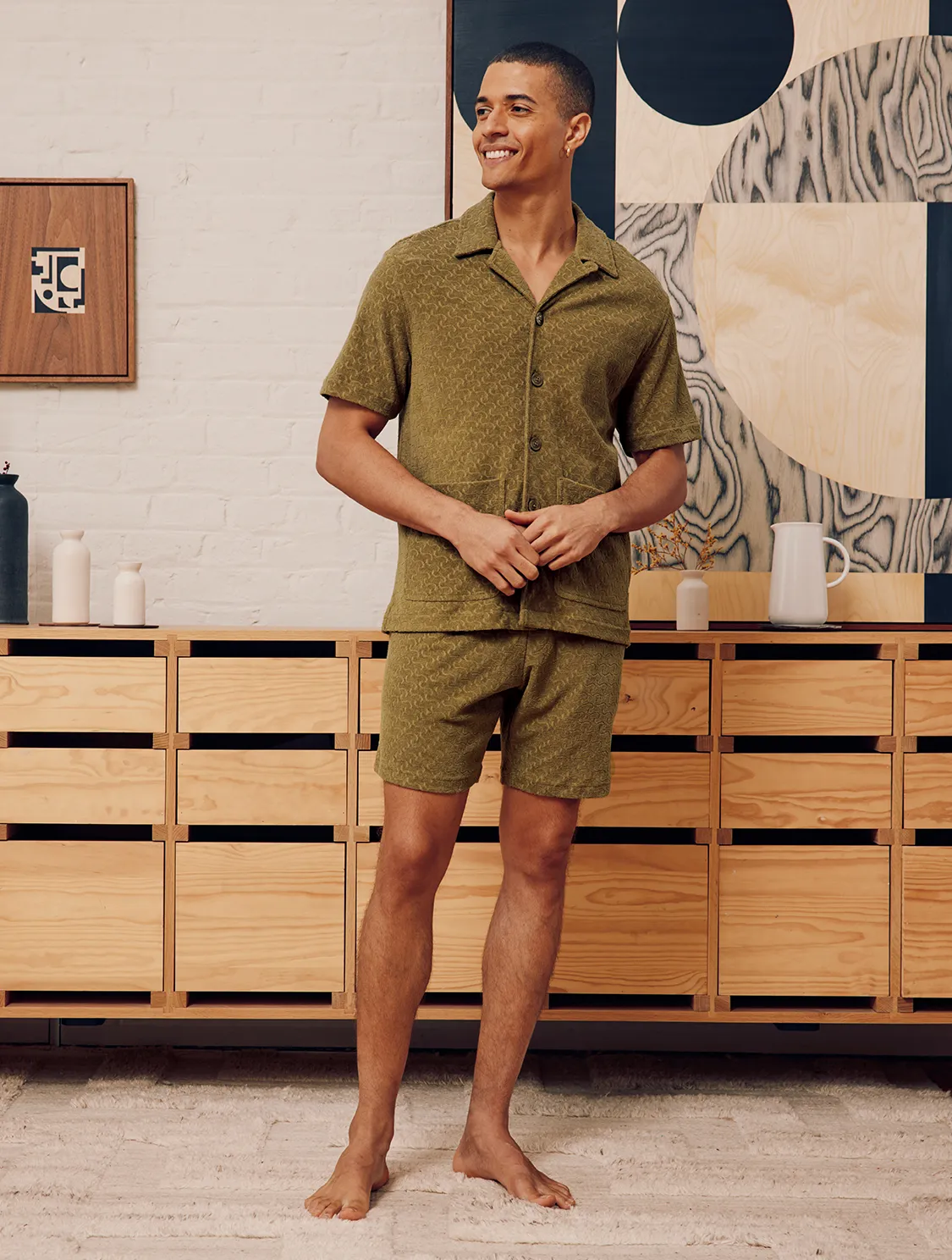 PACO TERRY COTTON SHIRT
