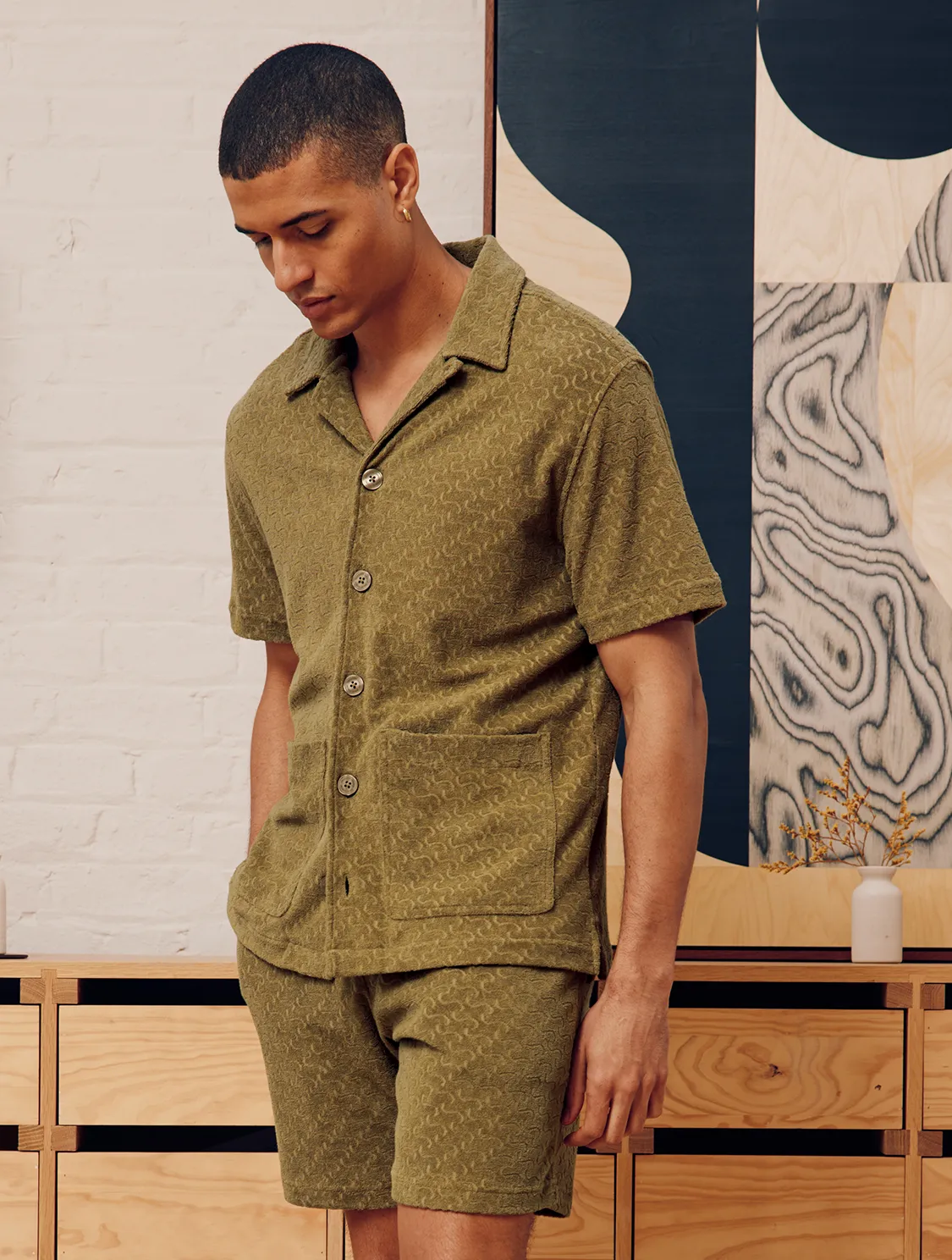 PACO TERRY COTTON SHIRT