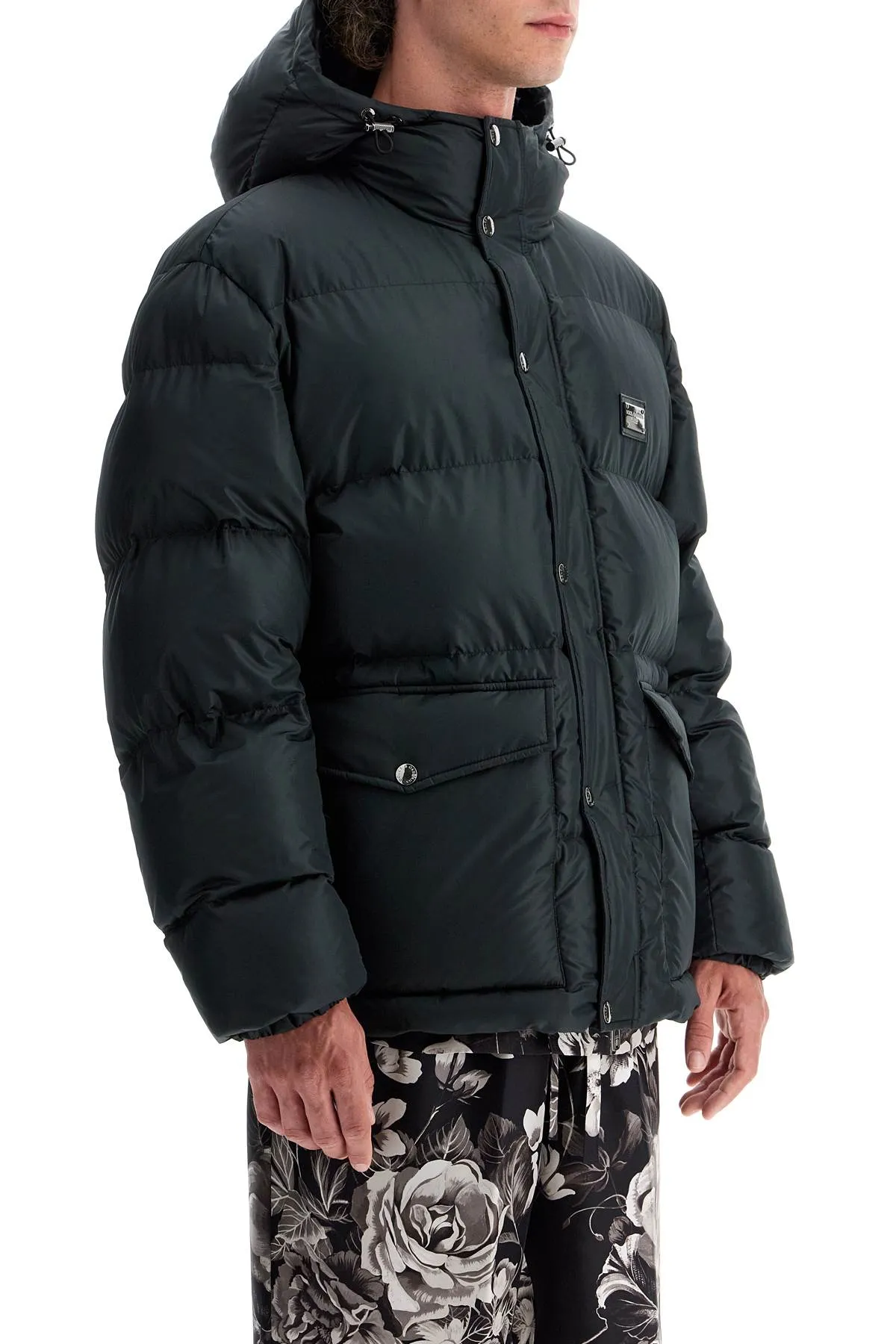 padded jacket with hood