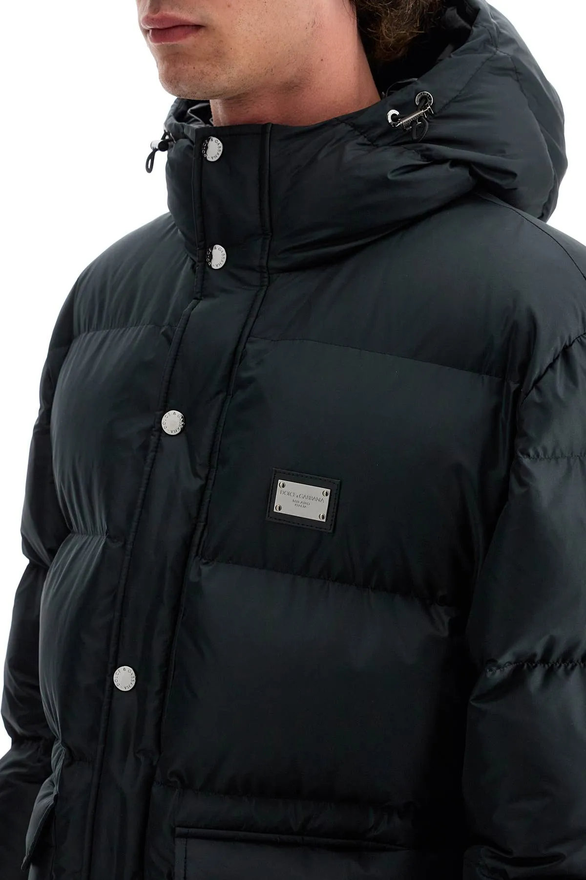 padded jacket with hood