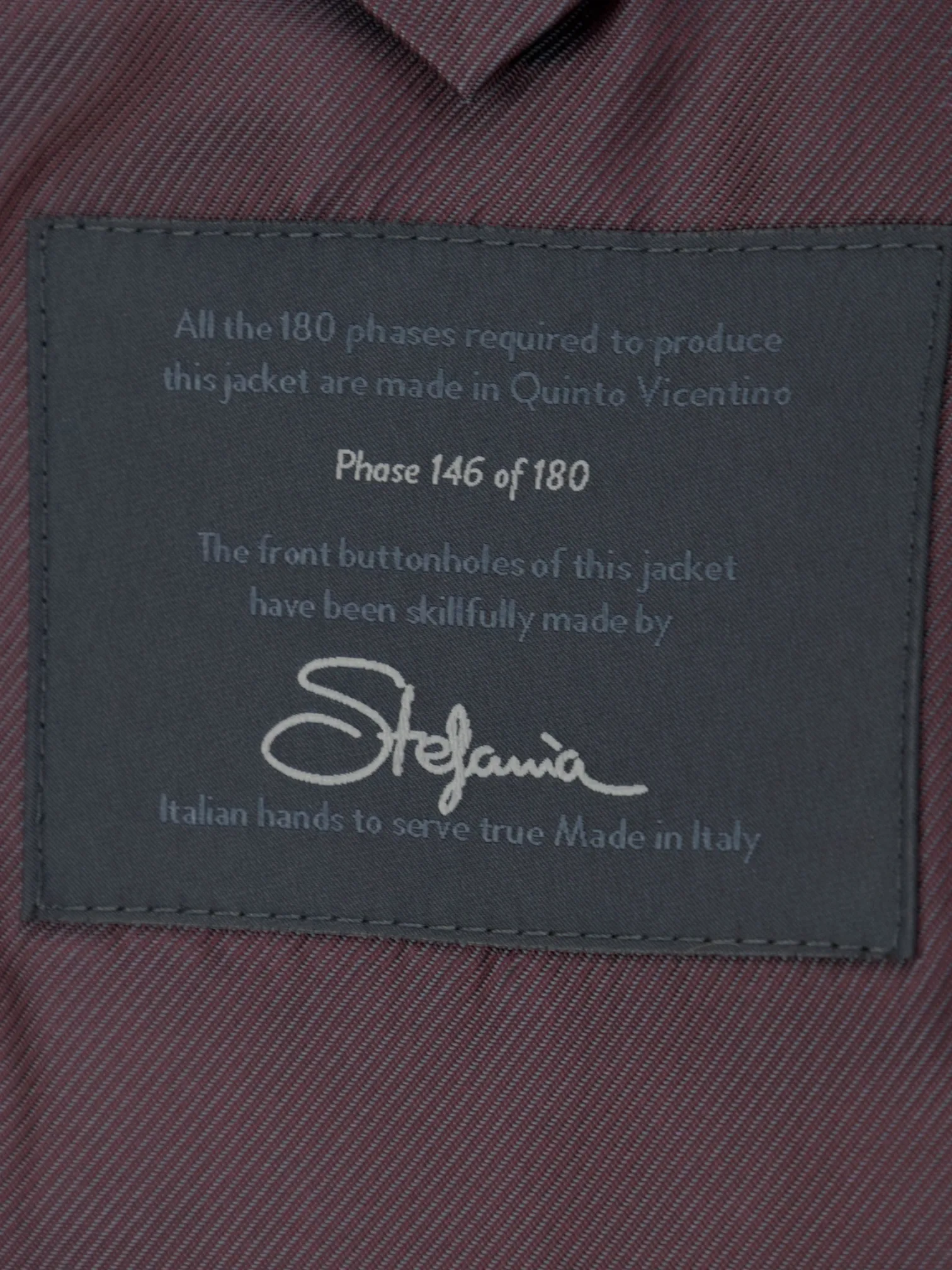 Pal Zileri Soft Purple Wool, Silk & Cashmere Micro-Pattern Jacket