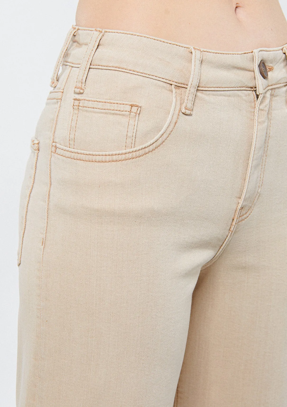 Paloma Natural Dye Beige Jean Pants