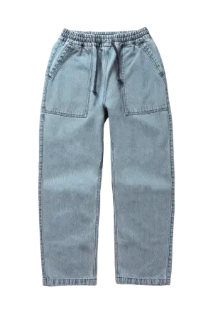 Pantalones SERVICE WORKS Classic Chef Pants Light Washed Denim