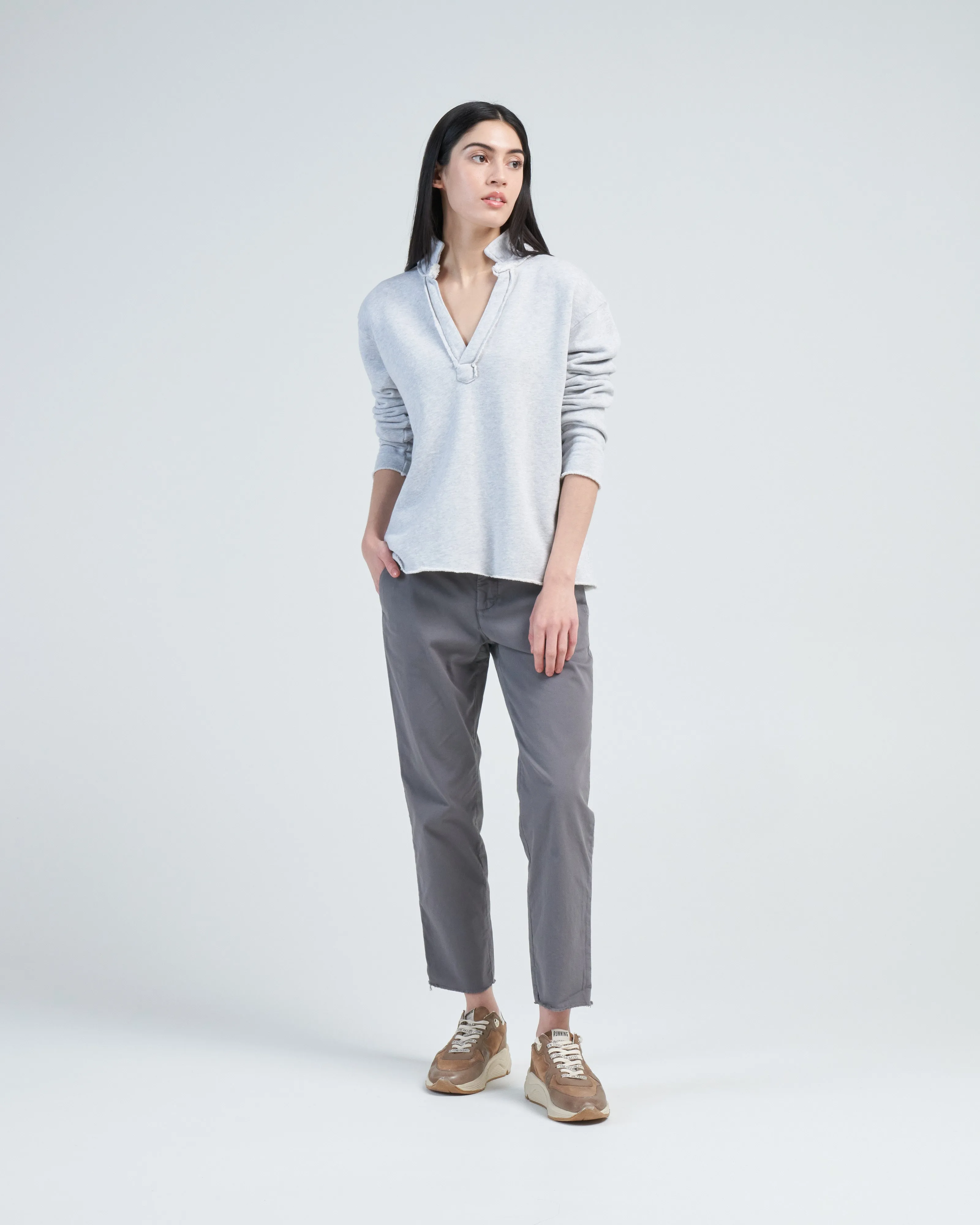 patrick popover henley triple fleece