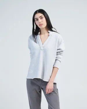 patrick popover henley triple fleece