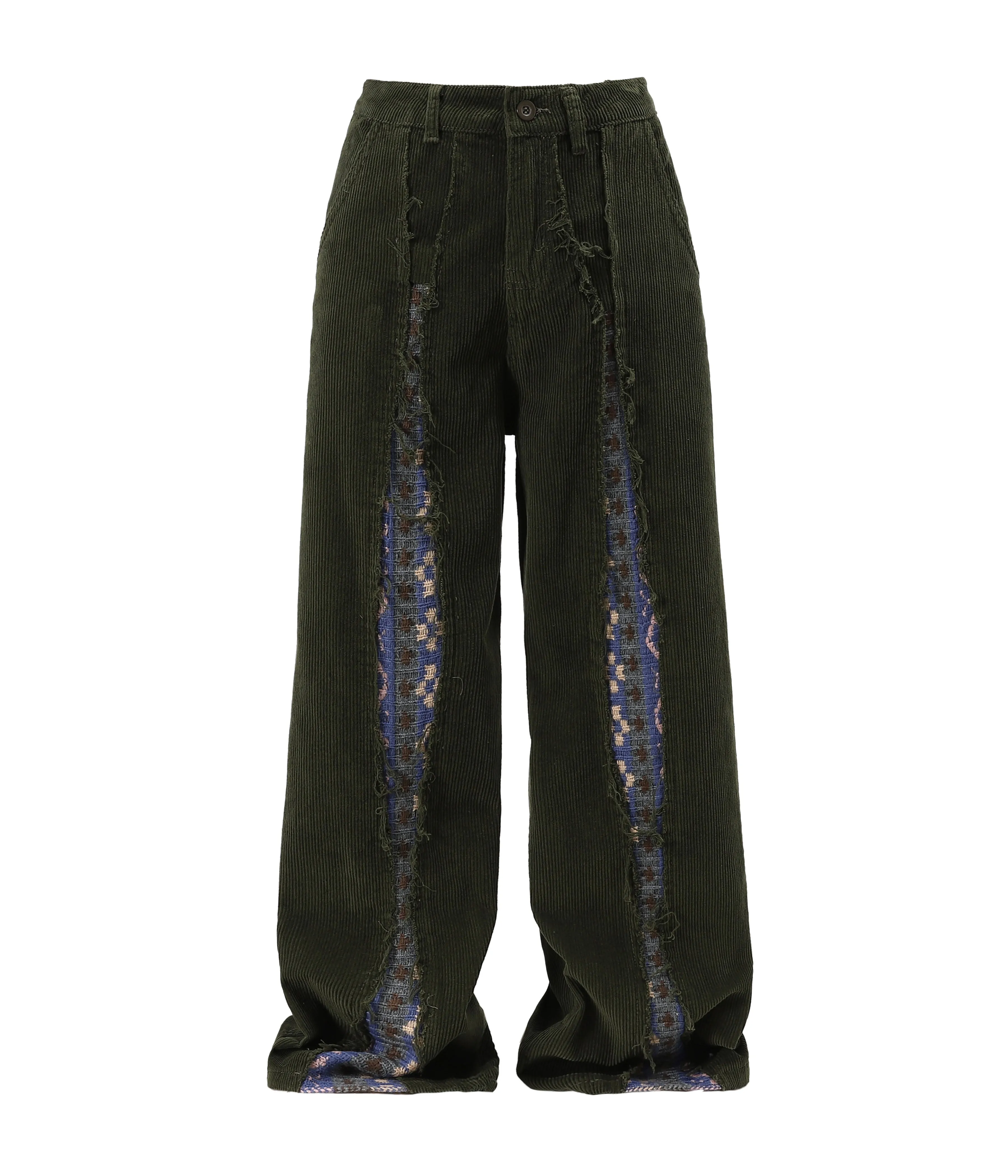 PEACE CORDUROY BAGGY PANTS