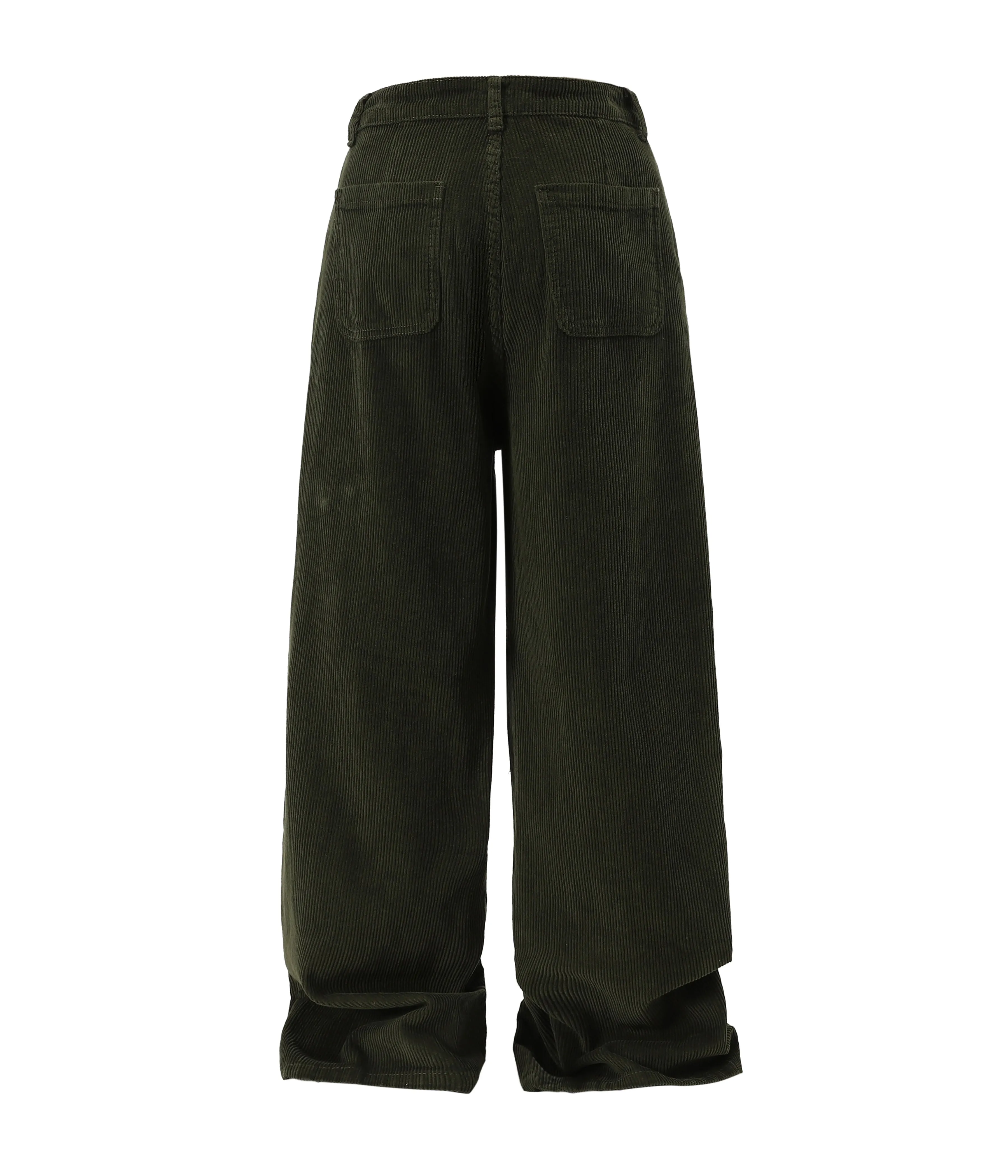 PEACE CORDUROY BAGGY PANTS
