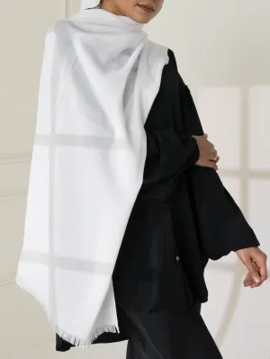 Pearl White Cashmere Hijab