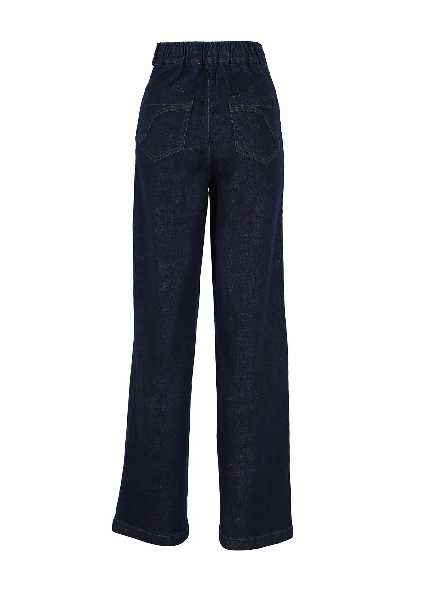 Peggy Long Jeans Indigo Wash in Denim