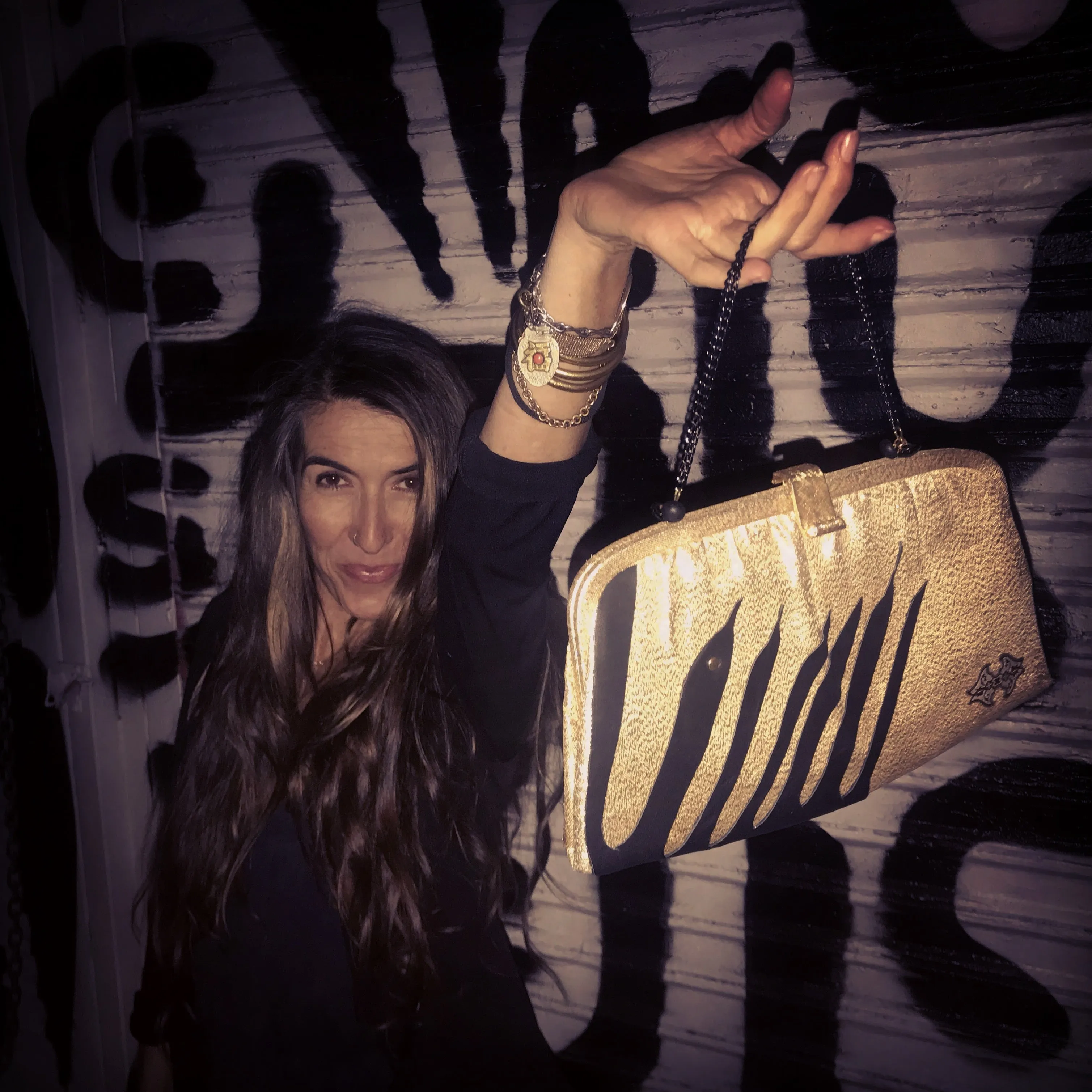 Pensée Or Clutch
