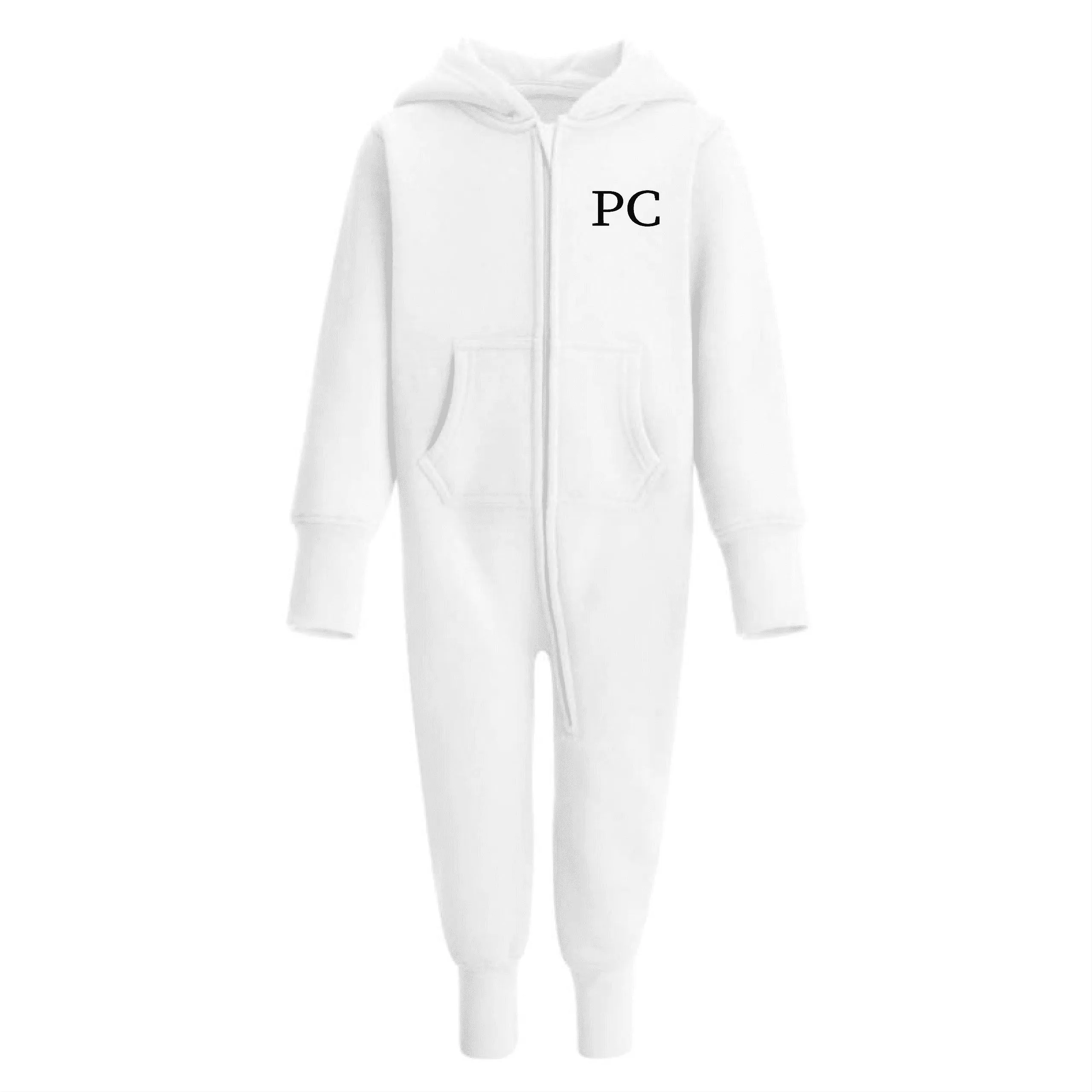 Personalised Kids Hooded Loungewear Onesie With Initials