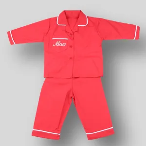 Personalised Pyjamas - Red