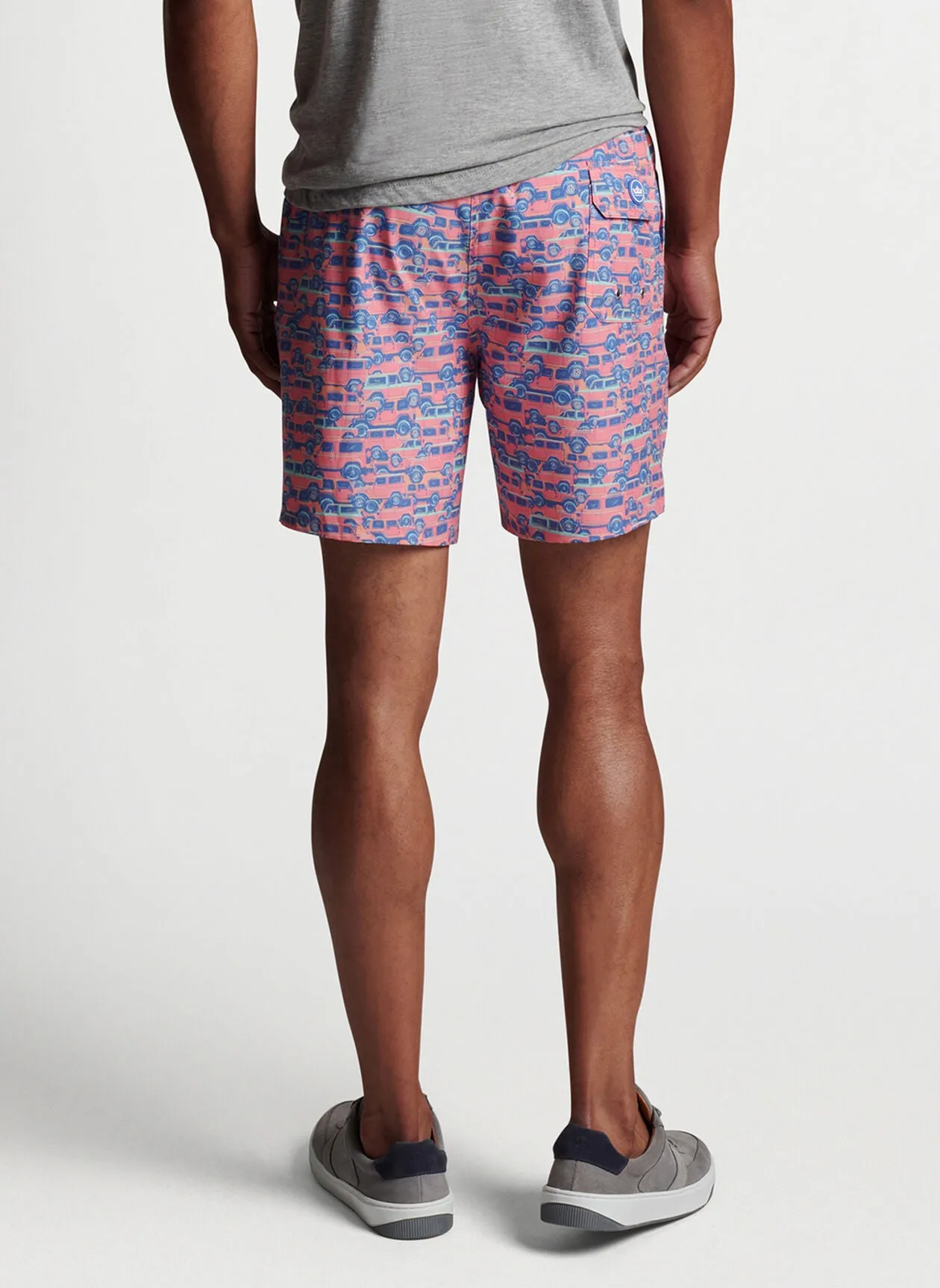 Peter Millar - Off Roadin' Swim Trunk - Honeysuckle