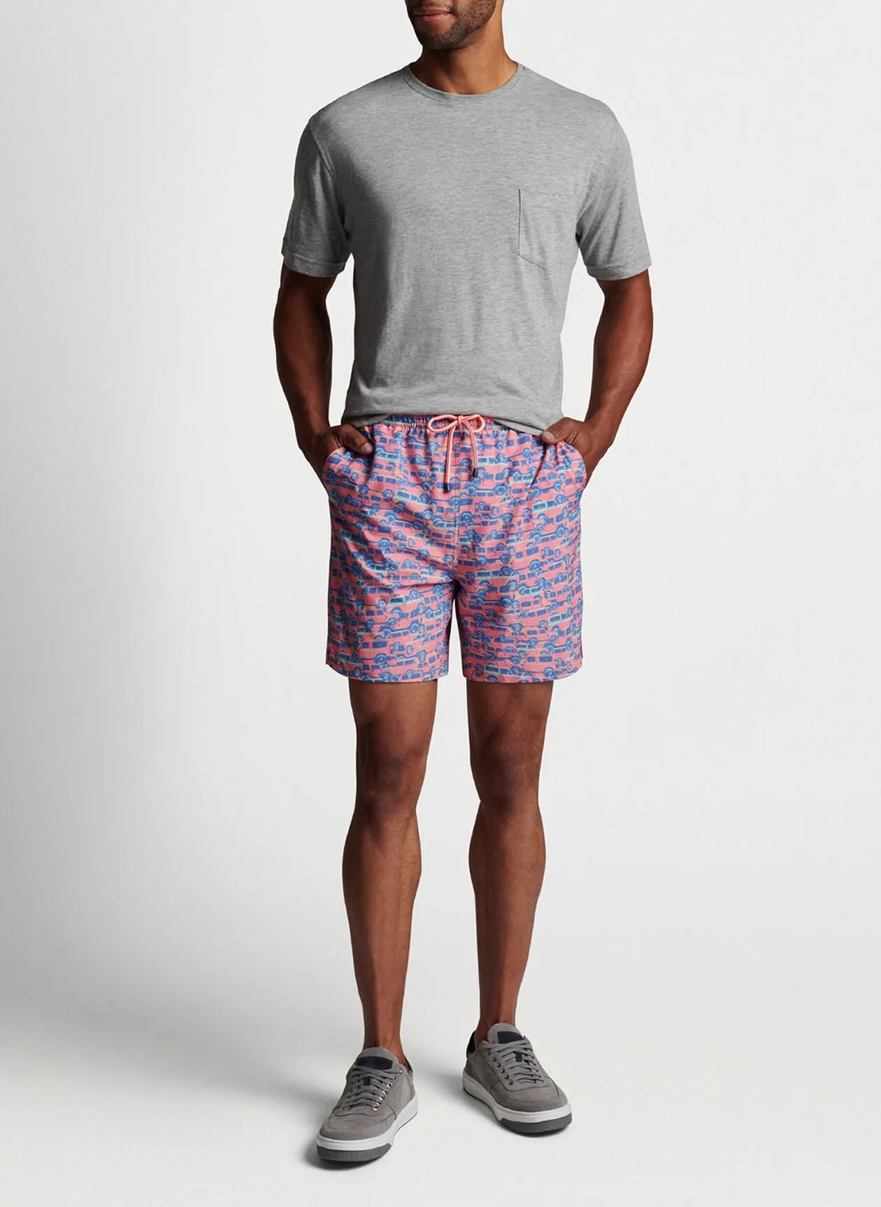 Peter Millar - Off Roadin' Swim Trunk - Honeysuckle