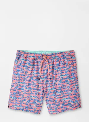 Peter Millar - Off Roadin' Swim Trunk - Honeysuckle