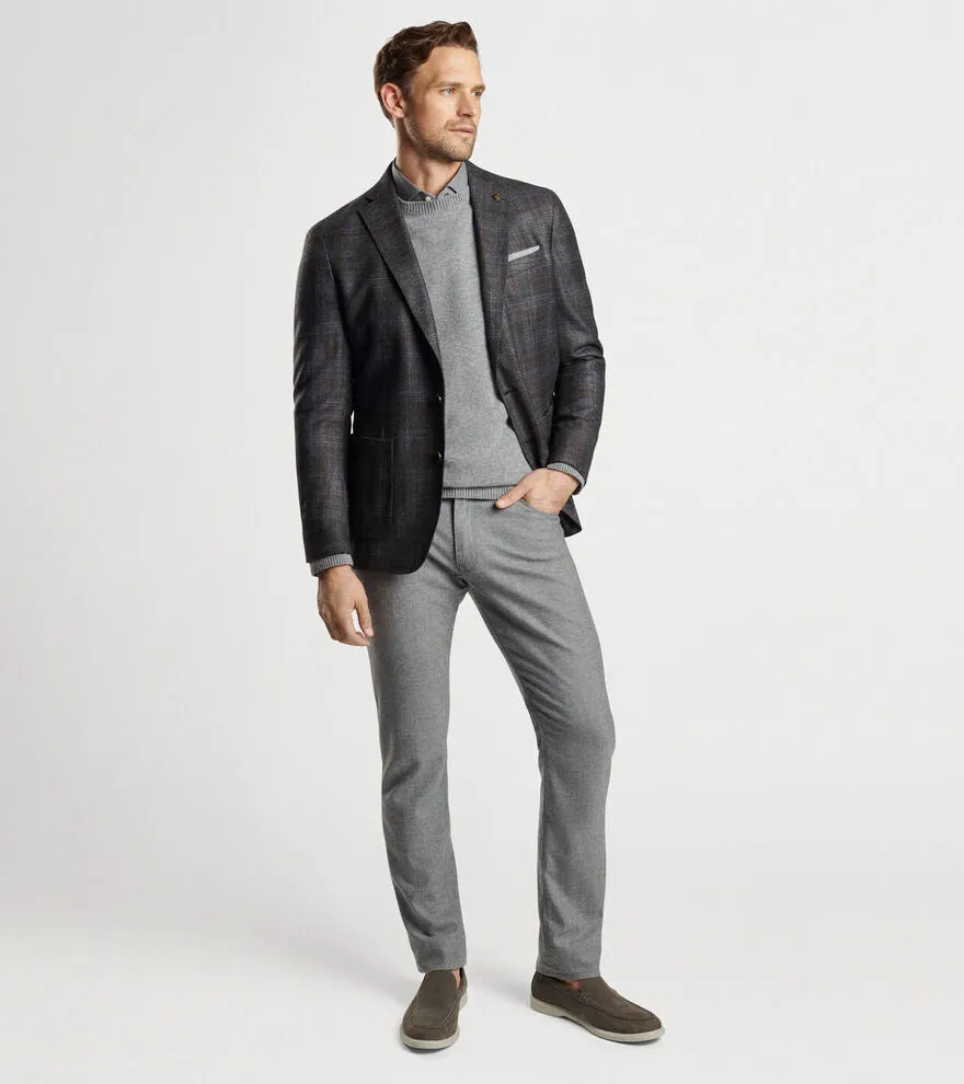 Peter Millar - Weston Windowpane Soft Jacket - Steel