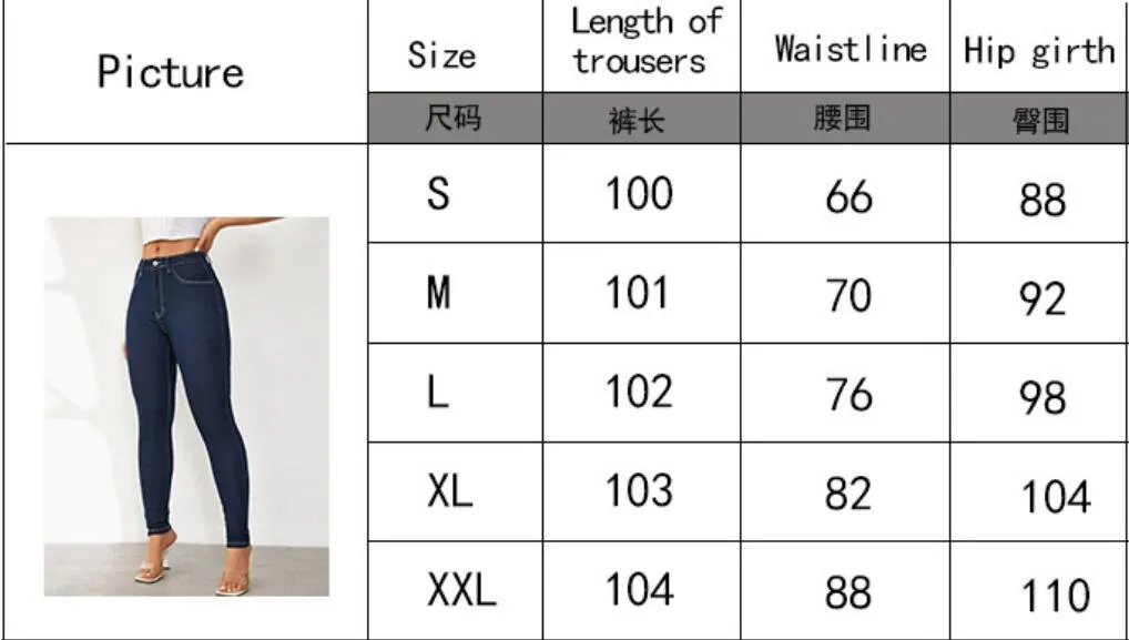 Petite Denim Pencil Pants PCS12