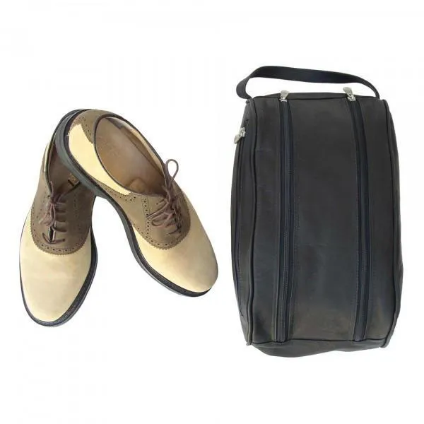 Piel Leather Double Compartment Shoe Bag