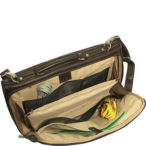 Piel Leather Double Executive Computer Bag